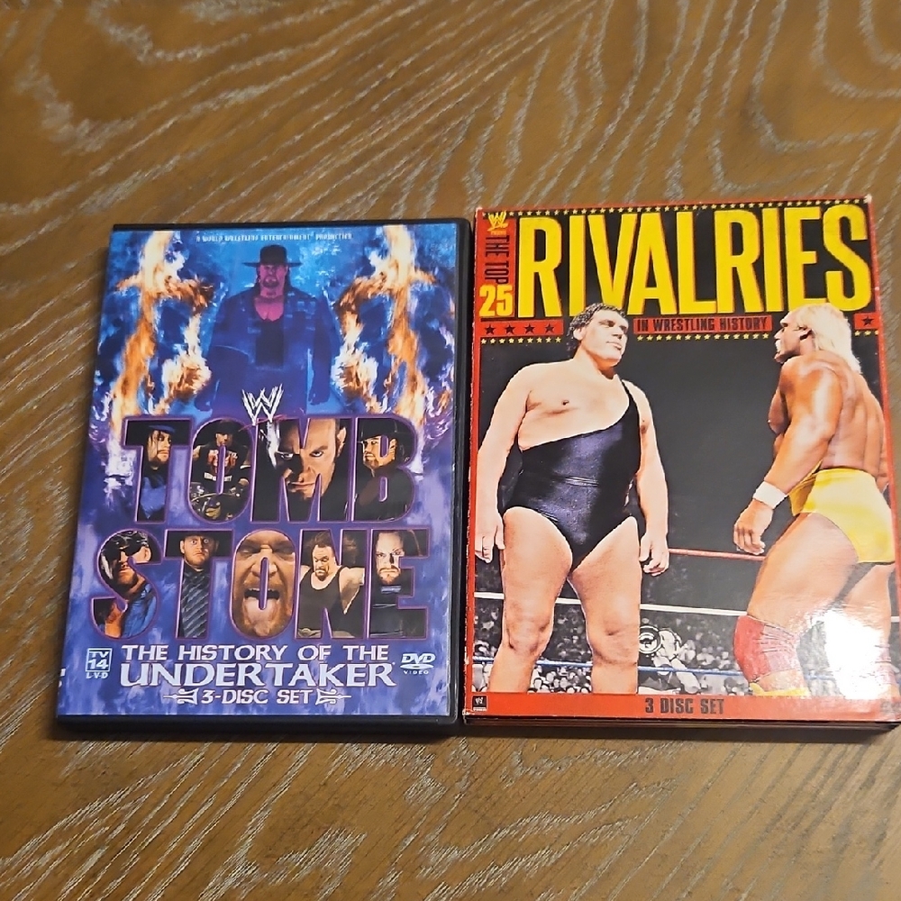 Wrestling DVDS WWF/WWE